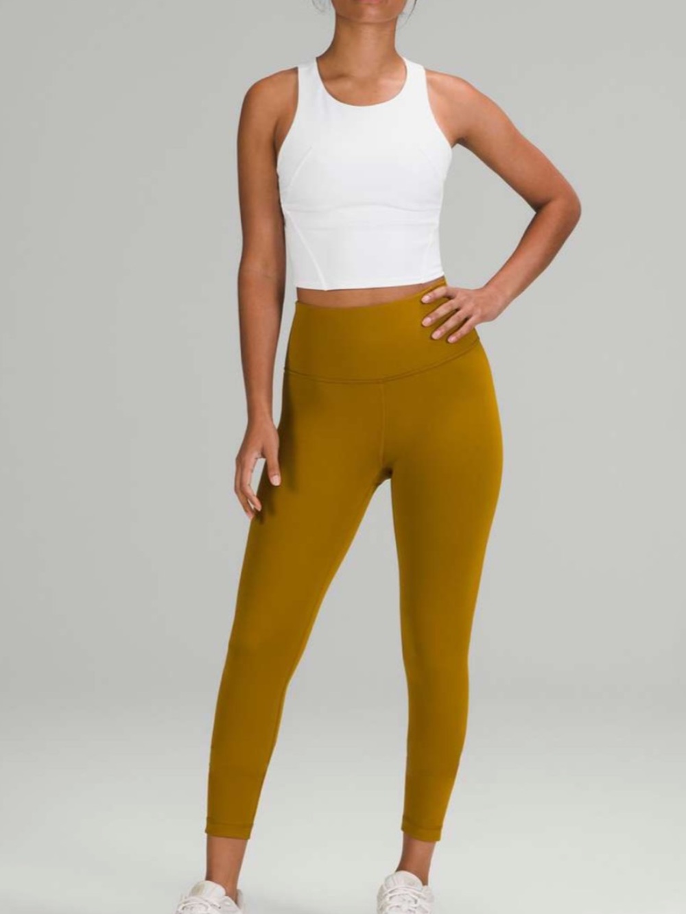 $68 Lululemon Invigorate Training Tank Top
White